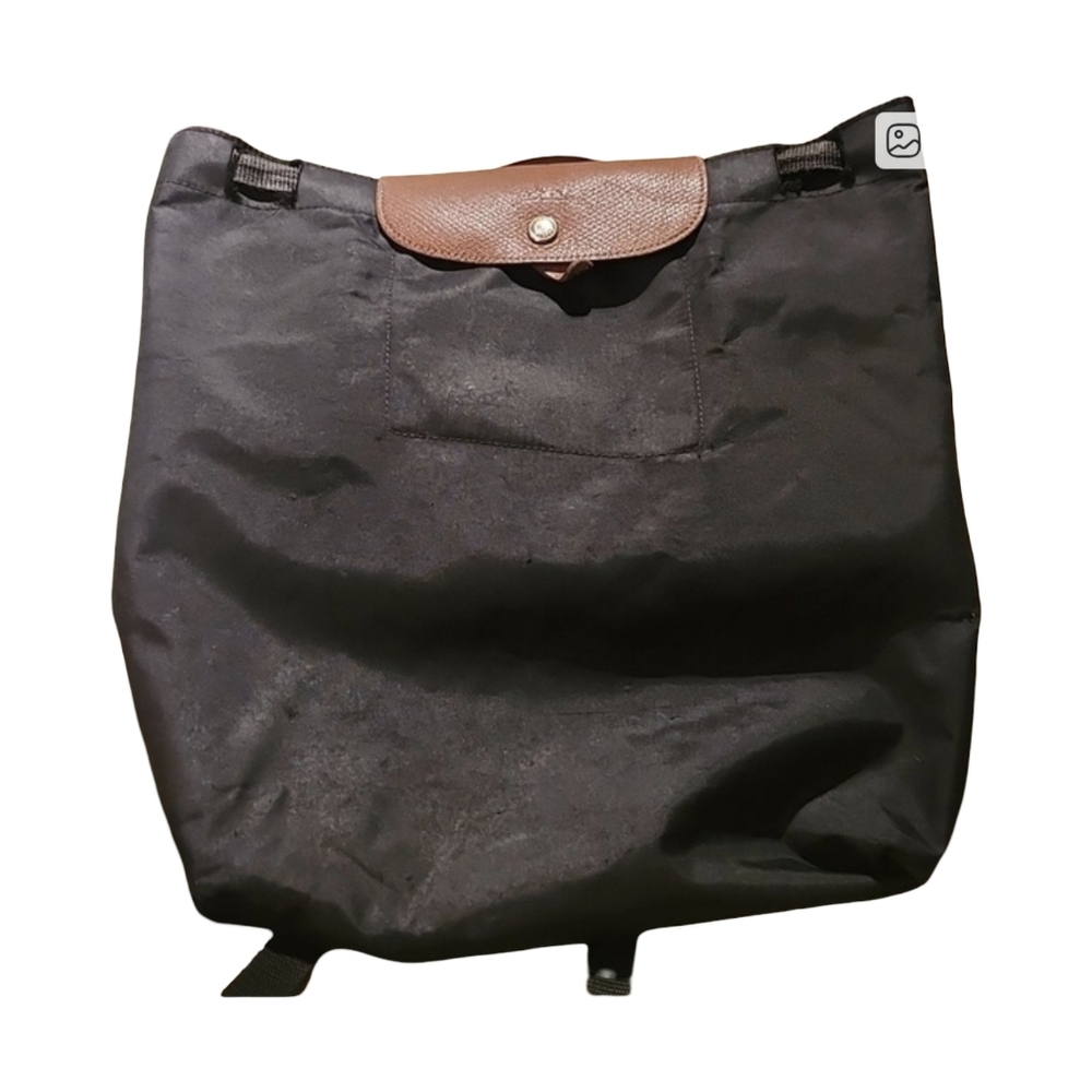 Authentic longchamp dark backpack